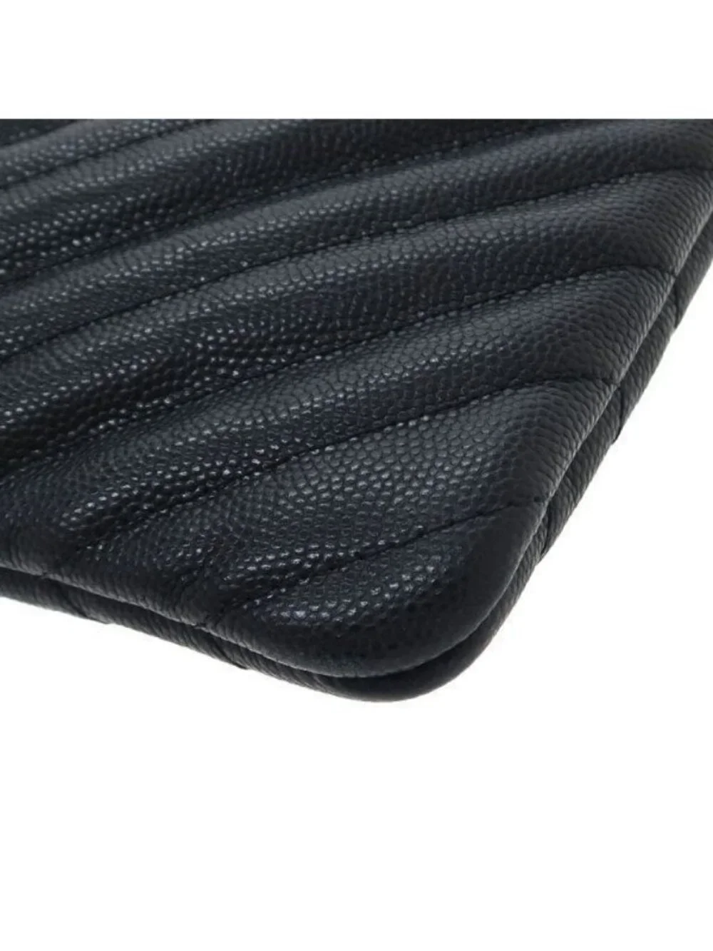 Chanel Caviar Chez Blanc Clutch